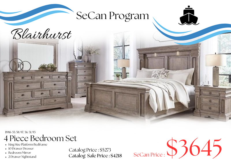 Blairhurst - 4 Piece Bedroom Set  image